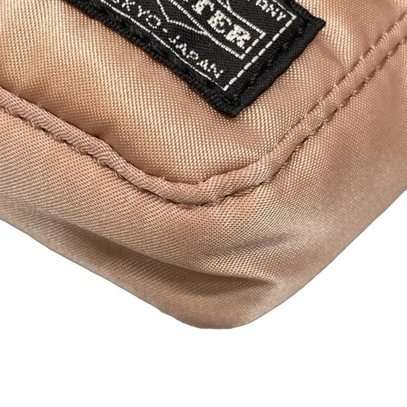 Auth FENDI - 7AS138 Pink Leather Nylon Handbag - Picture 6 of 15